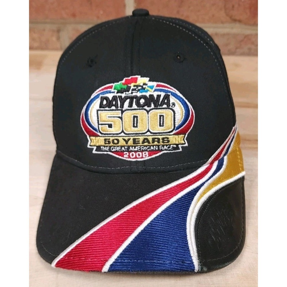 Nascar Hat Daytona 500 Fifty 50‎ Years 2008 Hat Cap Strapback Racing